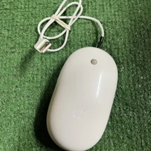 Apple Mighty Mouse MB112LL/B Optical Wired Mouse White A1152 Tested & Working